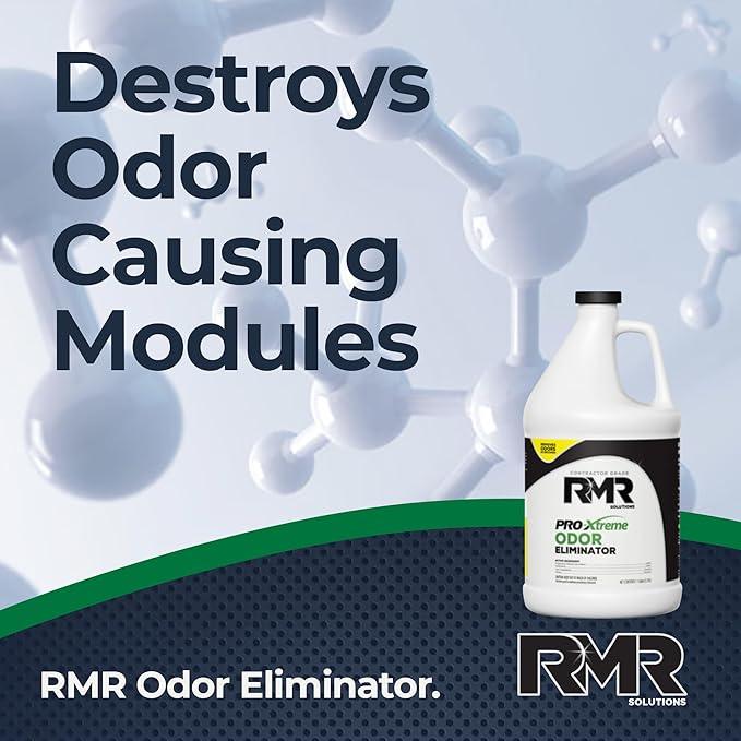 RMR PRO-Xtreme Odor Eliminator, Commercial-Strength Formula, Naturally Destroys Odors, Organic Solution, Tackles The Worst Odors, No Masking or Cover-Up Fragrances, Safe and Easy to Use, 1 Gallon - NeatNest