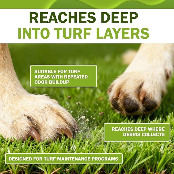 ProVetLogic Kennel & Turf Care- Floor Cleaner, Synthetic Pet Turf Cleaner, Deodorizer & Drain Maintainer- Gallon (Concentrated) - NeatNest