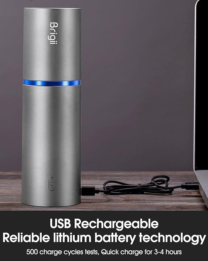 Brigii Mini Handheld Vacuum Cordless, 3 in 1-Car Vacuum & Air Duster & Hand Pump, Portable Rechargeable Cleaner for Car Interior, Small Spaces, Crevices-Y120 Pro - NeatNest