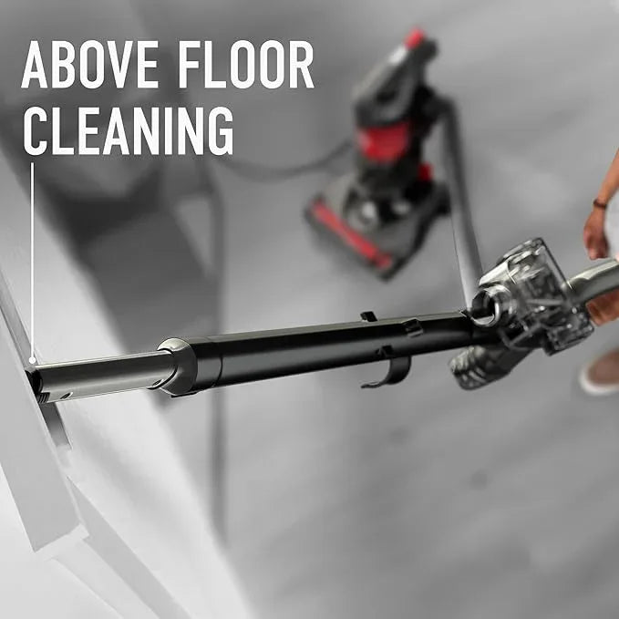 Hoover Rewind Pet Upright Bagless Vacuum Cleaner for Carpet and Hard Floors, Automatic Cord Rewind, Above Floor Cleaning Corded Vacuum Cleaners for Home Use, Gray - NeatNest