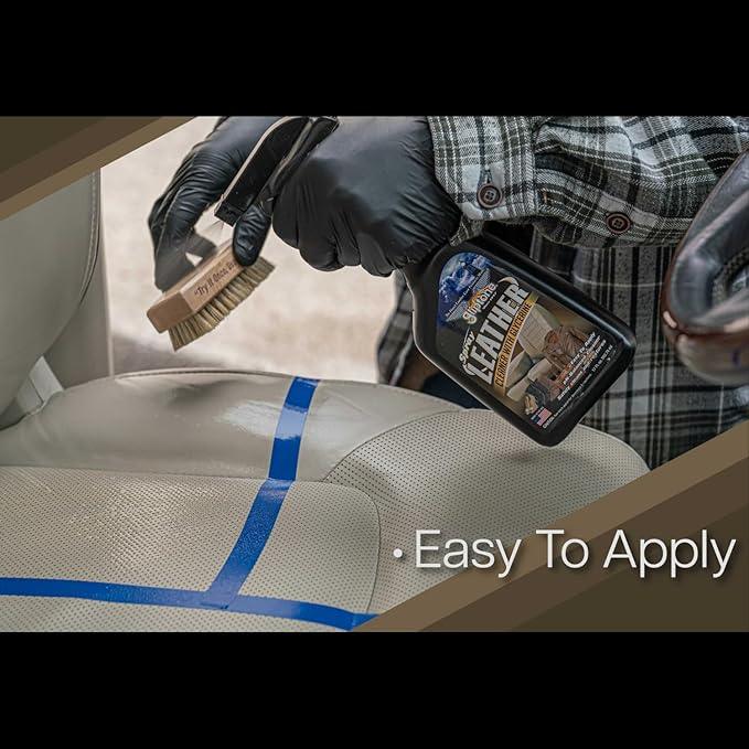 Gliptone Spray Leather Cleaner with Glycerine Spray, pH Balanced, Safely Cleans and Restores, 17 fl oz - NeatNest