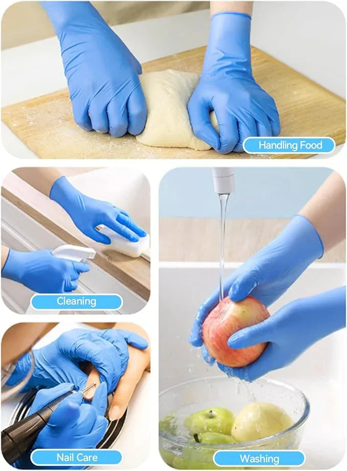 Jointown Vinyl Gloves, Disposable Cleaning, Powder Free, Latex Free, Non-Sterile Protective Glove, Gloves for Cooking - NeatNest