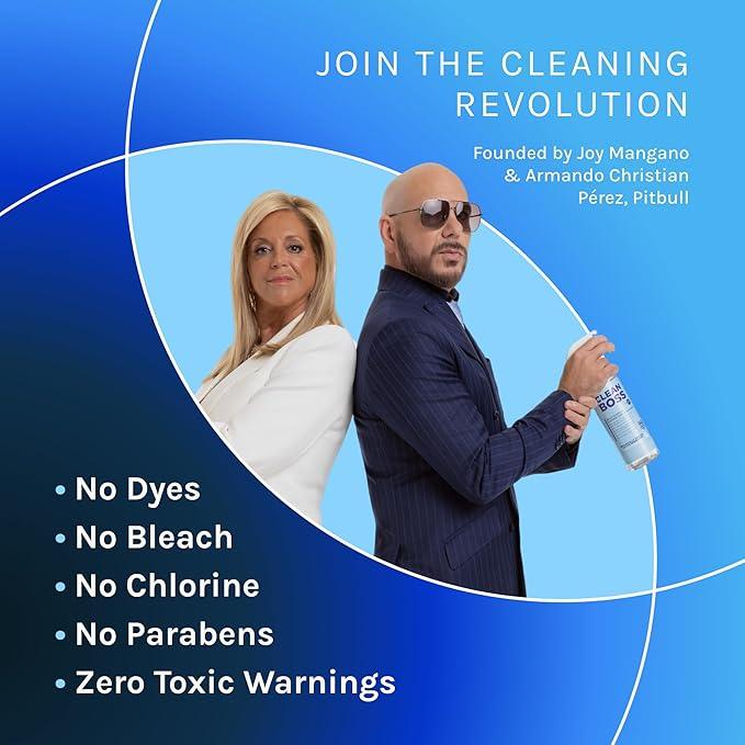 CleanBoss Botanical Disinfectant - Multi-Surface Cleaner - 128 oz - Kills 99.9% of Germs + Cold & Flu Viruses - Fresh Thyme Scent - No Rinse on Food Contact Surfaces - Pet Friendly - NeatNest