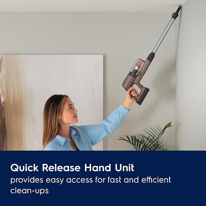 Electrolux Ultimate700 Complete Home Cordless Stick Vacuum with 3 Specialized Nozzles (Multi-Surface, Hard Floor & Pet), 50-Minute Run Time, 4 Power Modes, Walnut Brown - NeatNest