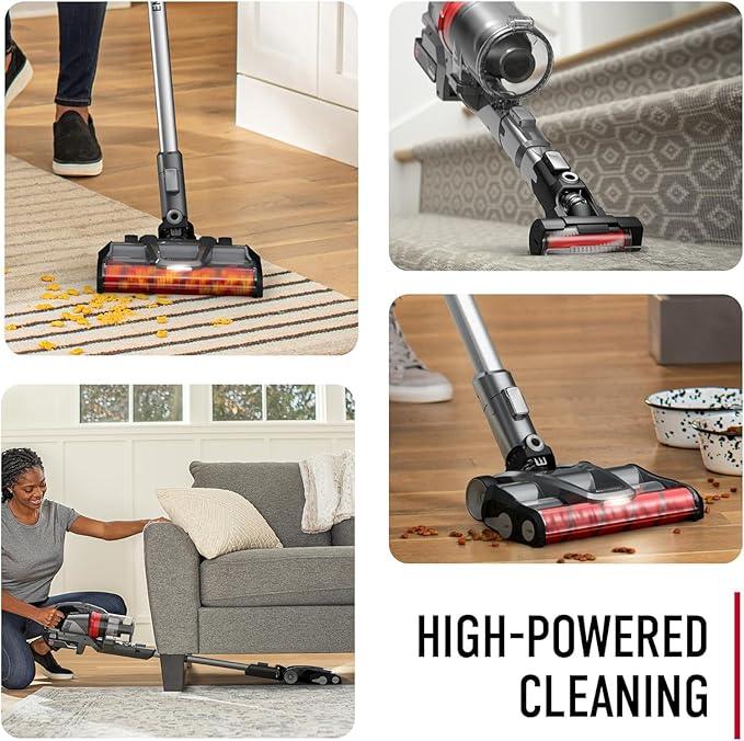 Hoover ONEPWR WindTunnel Emerge Pet Cordless Stick Vacuum Cleaner, Lightweight Stick Vac, Powerful and Quiet Cleaning, Self Standing, No Wall Mount Required, Cordless Vacuum Cleaners for Home Use - NeatNest