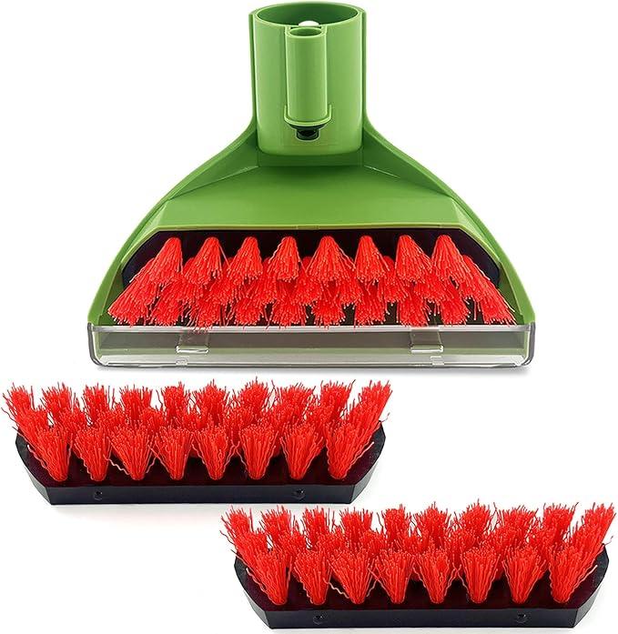 Upgraded 1400B Little Green 5.3" Detachable Tough Stain Brush Tool Replacement for Bissell Little-Green Upright &Portable Carpet Cleaners for 1400B 4075 3860 1425 2458 3194 3353 Series,1+2 Brush,Green - NeatNest