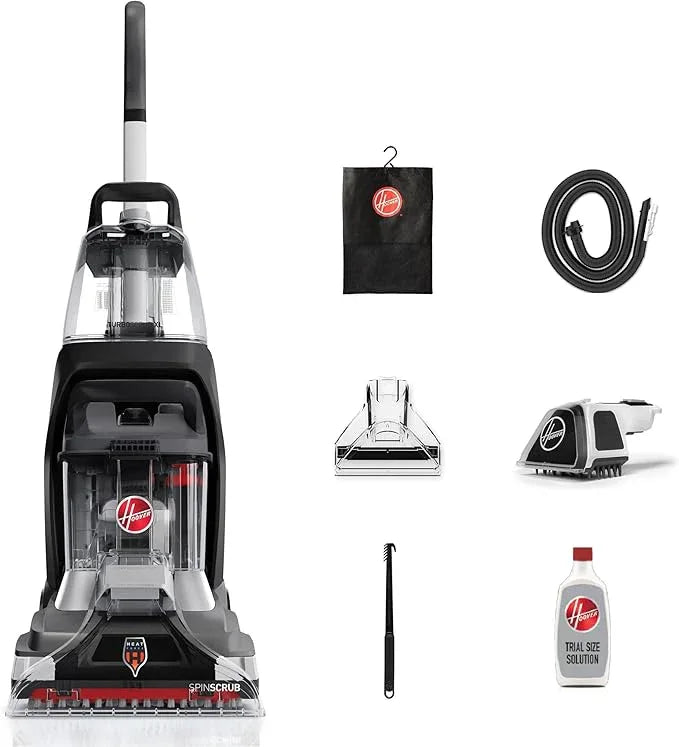 Hoover Powerscrub XL Pet Carpet Cleaner Machine, Upright Shampooer, FH68050, Black - NeatNest