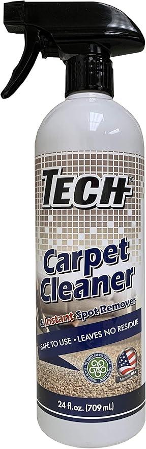 TECH Carpet Cleaner Spray - Instant Spot Remover with No Harsh Chemical (24 Oz) - NeatNest