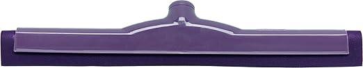 SPARTA 4156768 Plastic Double Foam Squeegee, Commercial Squeegee With Durable Contruction For Cleaning, Commercial, Residential, 18 Inches, Purple, (Pack of 6) - NeatNest