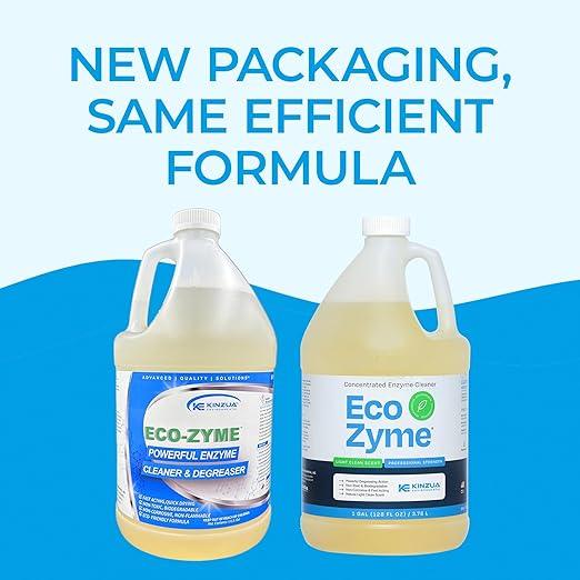KINZUA ENVIRONMENTAL Eco-Zyme Multi-Purpose Enzyme Cleaner Concentrate, Professional Strength Concentrated All-Purpose Cleaner & Degreaser For Floor, Carpet, Kitchen, Concrete, Walls & More, 1 Gallon - NeatNest