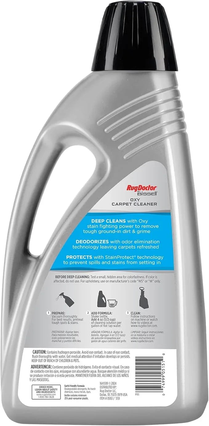 Rug Doctor by BISSELL Professional Triple Action Oxy Deep Carpet Cleaner 80oz - NeatNest