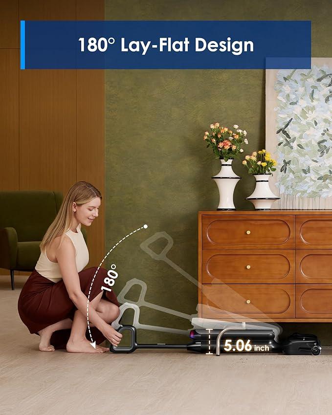 Tineco Wet Dry Vacuum Cleaner 22kPa Suction Floor Cleaner Mop, 50 Min Runtime, iLoop Smart Sensor, DualBlock Anti-Tangle Design, 185℉ Flashdry, Dual-Edge Cleaning, 180° Lay-Flat, Floor One S7 Artist - NeatNest