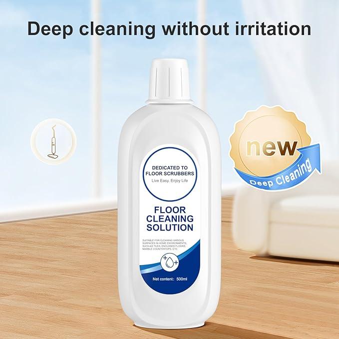 Floor Cleaning Solution Compatible With Tineco, Deep Cleans for Multiple Hard Floors, Suitable With All Robot Vacuums with Mopping and Cordless Wet/Dry Vacuum Mop Cleaner (Original 1 Bottle) - NeatNest