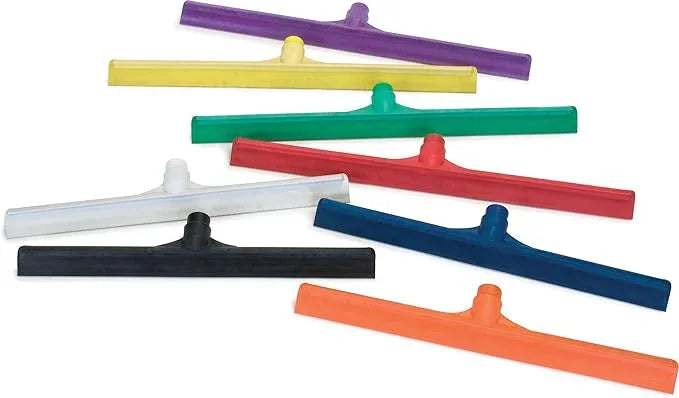 SPARTA 3656705 Plastic Floor Squeegee, Shower Squeegee, Heavy Duty Squeegee With Rubber Blade For Windows, Glass, Shower Doors, Floors, Windshields, 20 Inches, Red - NeatNest