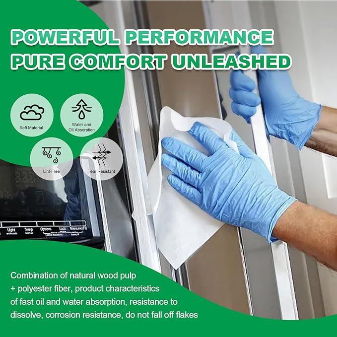 Cleanroom Wipes 4"x4" (1200 Pcs, Cellulose/Polyester Blend, Grade B, 56GSM) Lint Free Wipes for Laboratory, Electronics, Pharmaceutical,Printing,Automotives and Semiconductor Industries - NeatNest