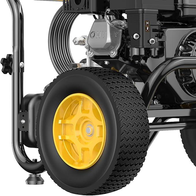 BLUBERY 3600 PSI Gas Pressure Washer, 2.7 GPM Heavy Duty High Power Washer, 30Ft Pressure Hose&Soap Tank,5 Pressure Nozzles,Black - NeatNest