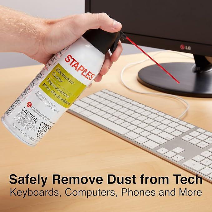 Staples Electronics Air Duster, 10 oz. - NeatNest