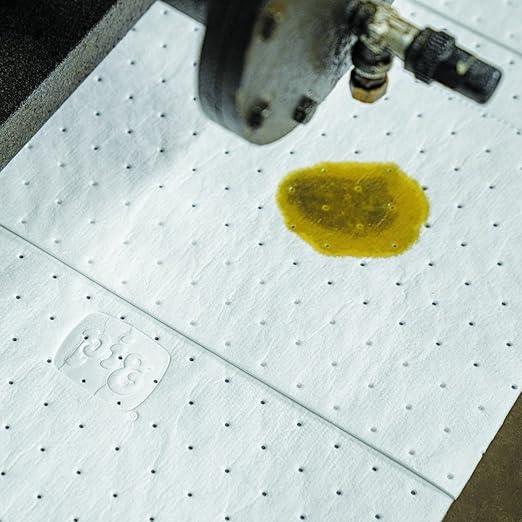 Pig Oil Mat - Oil-Only Absorbent Mat Pads - 50 Pads per Bag - 30" x 30" Pads - Absorbs up to 85 Ounces per Pad - MAT426 - NeatNest
