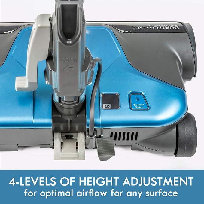 Kenmore BC3005 Pet Friendly Lightweight Bagged Canister Vacuum Cleaner with Extended Telescoping Wand, HEPA, 2 Motors, Retractable Cord, and 4 Cleaning Tools, Blue - NeatNest