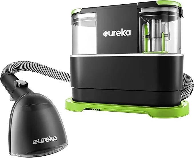 EUREKA Portable Carpet and Upholstery Cleaner, Spot Cleaner for Pets, Stain Remover for Carpet, Area Rugs, Upholstery, Coaches and Car, 50.7oz Large Water Tank, NEY101GR with Cleaning Formula, Green - NeatNest