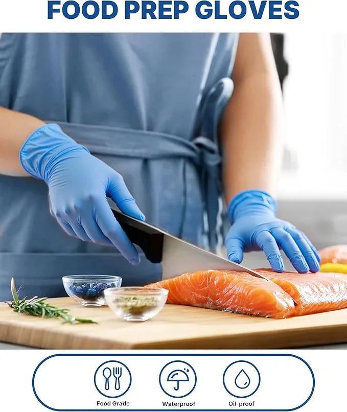Schneider Vinyl Synthetic Exam Gloves, 4 Mil, Latex Free Disposable Gloves for Medical, Cooking, Cleaning, and Food Prep,1000 - NeatNest