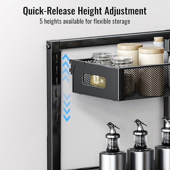 Under Sink Organizer, Silk-Smooth Metal Sliding Drawer Organizers and Storage Rack, Pull Out Cabinet Shelf for Kitchen, Bathroom, Pantry, Cabinet, Closet - NeatNest