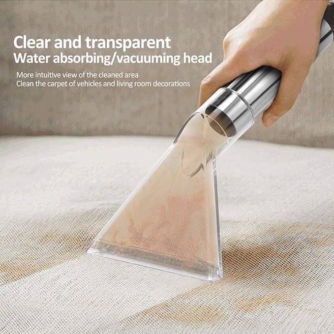 2 Set Vacuum Extractor Attachment with 2-1/2" and 1-7/8" and 1-1/4" Adapters Universal Vacuum Extraction Nozzle Kit Car Detailing Vac Head Tool for Carpet Cleaning - NeatNest