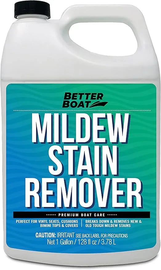 Stain Remover Cleaner, 1 Gallon, for Boat Seats, Fabric, Canvas, Carpet, and Vinyl, Removes Stains from Boats, RVs, Cars, Bathrooms, Shower Walls, Patio Furniture, and Pillows, Spray Formula - NeatNest