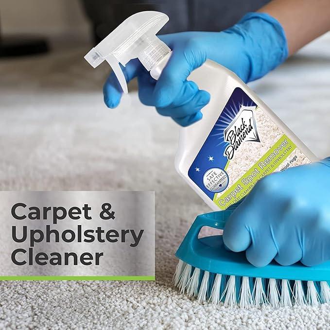 Black Diamond Stoneworks carpet and upholstery cleaner: this fast acting deep cleaning spot and stain remover spray also works great on rugs, couches, and car seats. (4-gallons) - NeatNest