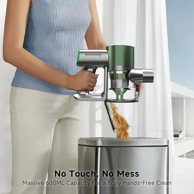 Cordless Stick Vacuum Cleaner - Lightweight Handheld Vacuum with Self Standing, Removable Battery with 45min Running Time, Anti-tangle Wireless Vacuum for Home Pet Hair/Hardwood Floor/Carpet GB - NeatNest