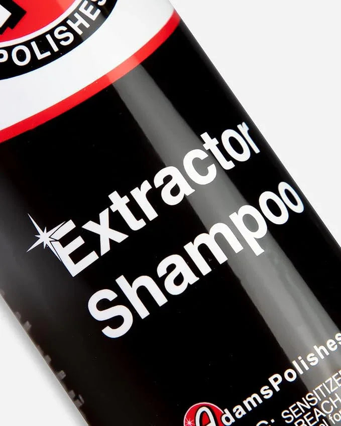 Adam's Carpet Extractor Shampoo (16oz) - Best Vehicle Carpet Detailing Shampoo, Safe Car Flooring Wash For Heated Carpet Extractor, Powerful Auto Floor Cleaning Soap - Low Foam, Citrus Scent - NeatNest