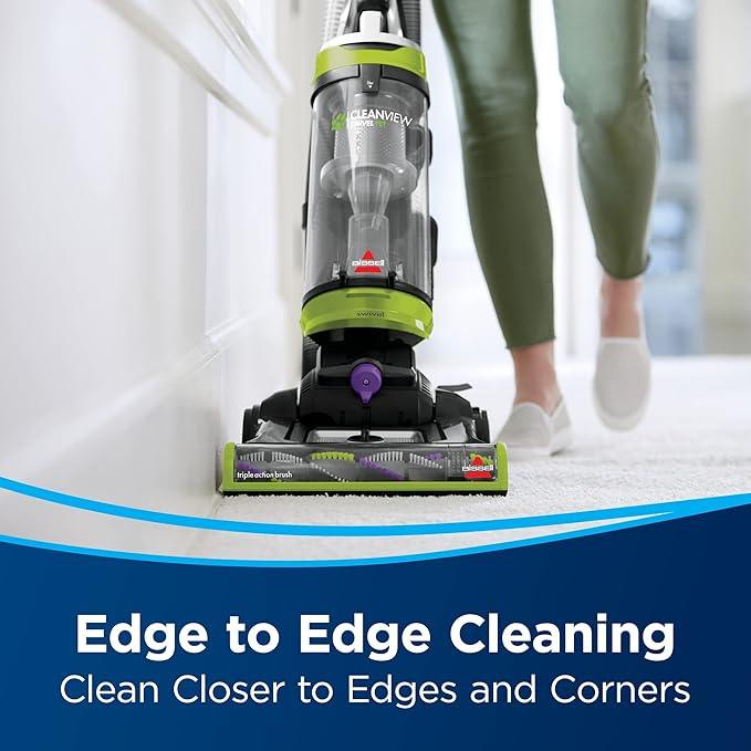 Bissell 2252 CleanView Swivel Upright Bagless Vacuum with Swivel Steering, Powerful Pet Hair Pick Up, Specialized Pet Tools, Large Capacity Dirt Tank, Easy Empty - NeatNest