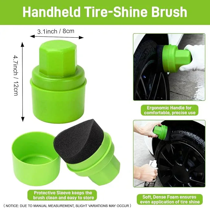 7PCS Car Wheel Brush Kit – XINDELL Rim & Tire Cleaning Brush Set, Scratch-Free Wheel Cleaning Kit for Cars, Rims & Tires – Auto Detailing Brush Set with Soft/Hard Bristles - NeatNest