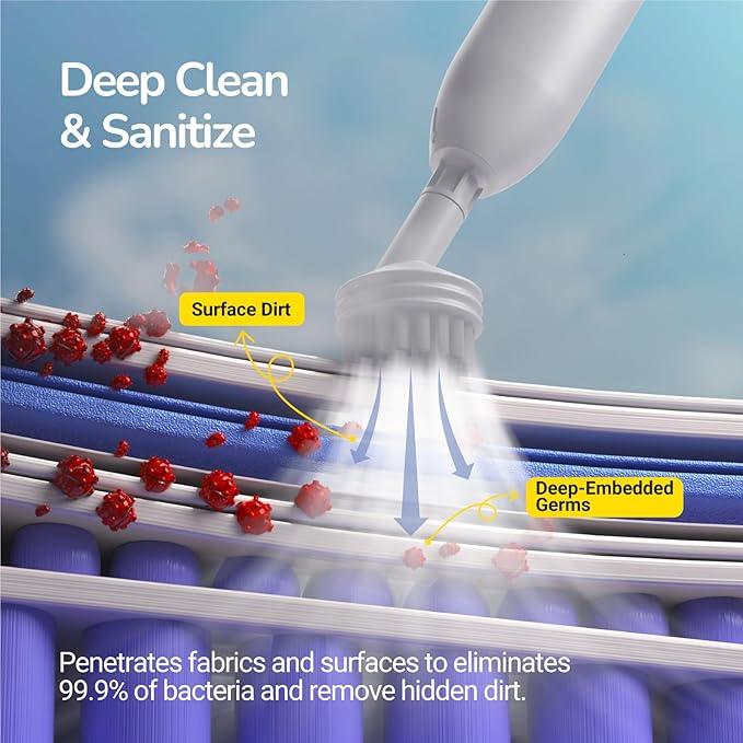 Steam Cleaner with 28-in-1 powerful, deep cleaning for home, floor, car, tiles, grout, oven,grove,range, wall and window in kitchen, living room,bathroom, high temperature steam cleaning - NeatNest