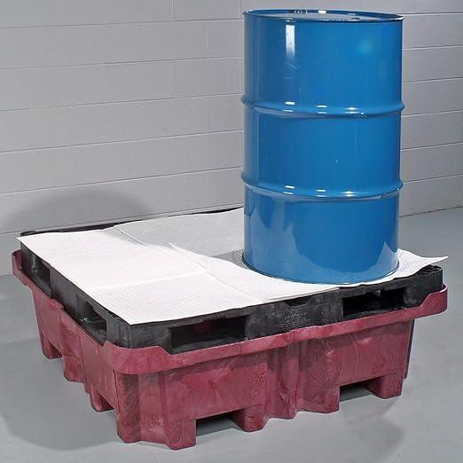 Pig Oil Mat - Oil-Only Absorbent Mat Pads - 50 Pads per Bag - 30" x 30" Pads - Absorbs up to 85 Ounces per Pad - MAT426 - NeatNest