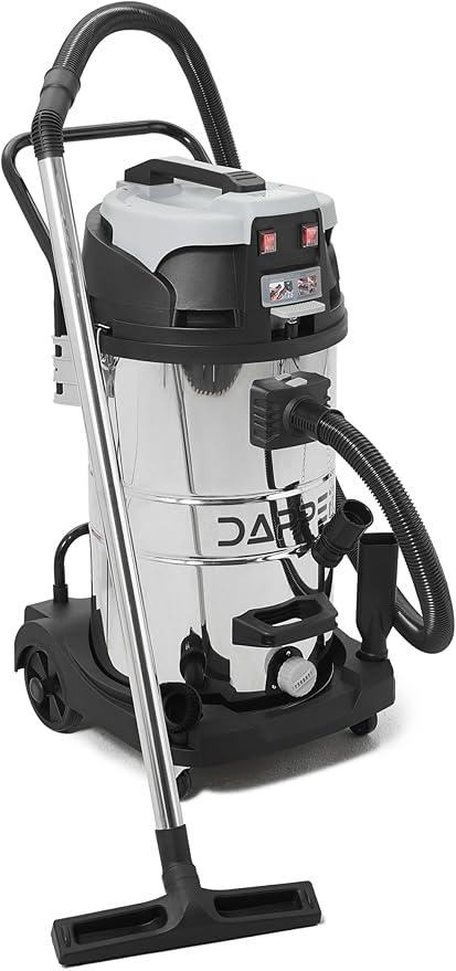 21 Gallon 8.5 Peak HP Wet/Dry Vacuum, Stainless Steel Tank, 2 in 1 Function Portable Shop Vacuum with Attachments, Built-in Drain Ideal for Jobsite, Garage & Workshop. - NeatNest