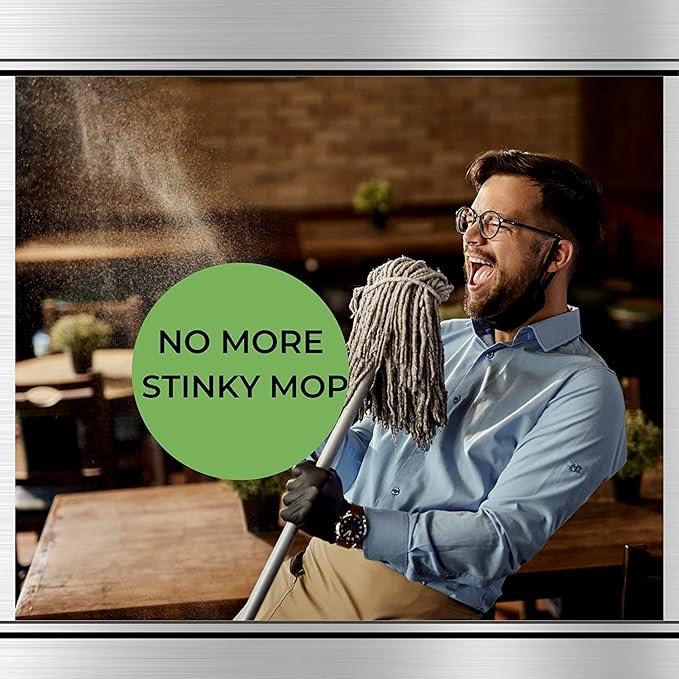 Restaurant Bio-Deodorizing Floor Cleaner Heavy Duty Concentrated Enzyme Degreaser & Odor Eliminator for Use in Mopping Bathroom, Kitchen, and Dining Room. Removes Grease & Urine Odors. (4) - NeatNest
