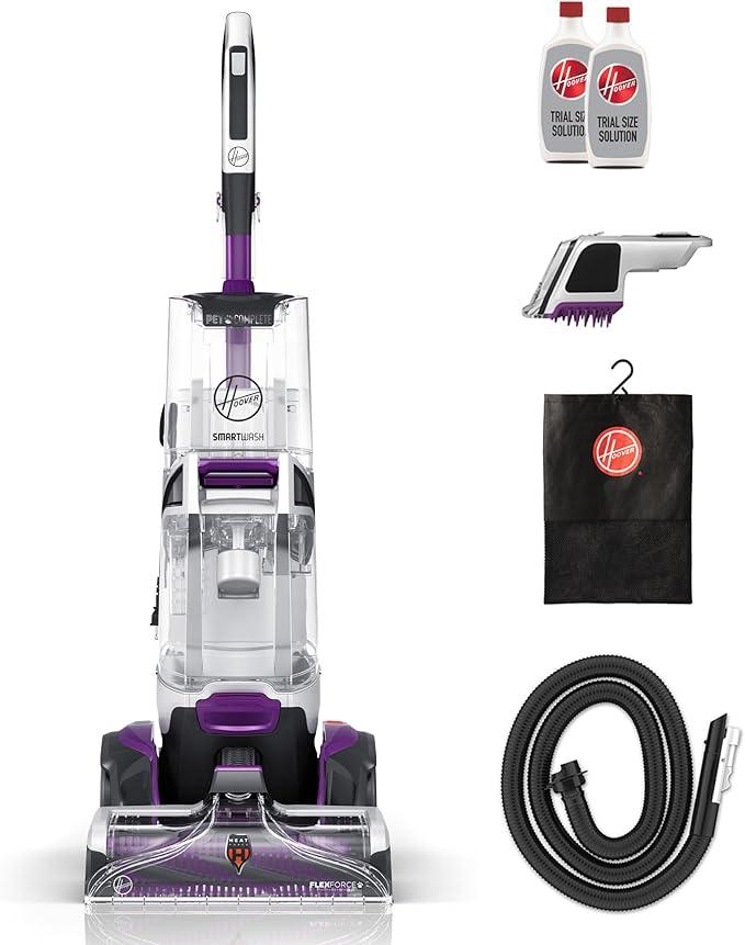 Hoover SmartWash Pet Automatic Carpet Cleaner Machine with Spot Chaser Wand, Deep Cleaning Carpet Shampooer Machine, Pair with a Hoover Carpet Cleaner Solution for a Bright, Refreshed Home - NeatNest