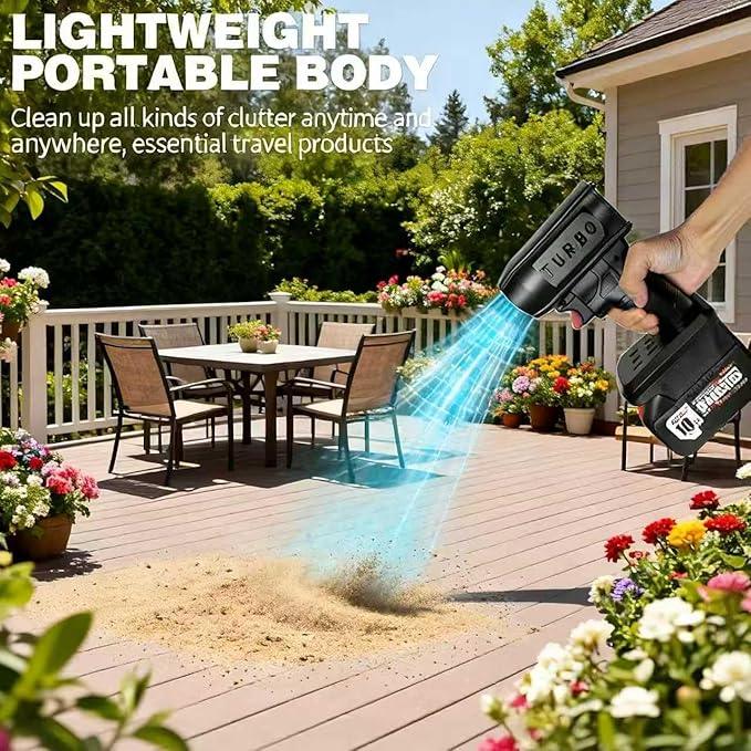 Jet Blower V3.0 Cordless Leaf Blower - 150,000 RPM 200 Mph Turbo Jet Blower for Lawn, Yard, Driveway, Garage Cleaning (for Makita) - NeatNest