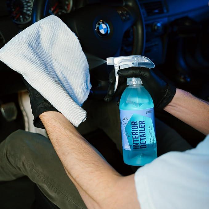 Gyeon Interior Detailer All‑Surface Car Interior Cleaner Safe on Leather Plastic Textiles Vinyl Dashboard Screen Trim Purify Matte Finish No Shine Residue - NeatNest