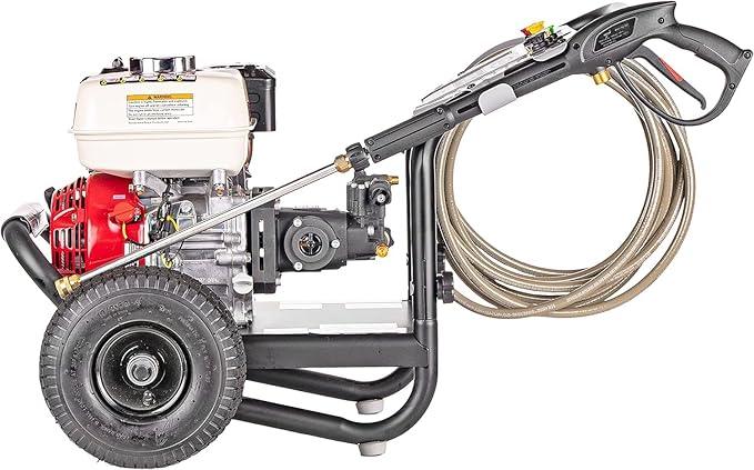 Simpson 61014 3500 PSI at 2.5 GPM Honda GX200 with AAA AX300 Axial Cam Pump Cold Water Professional Gas Pressure Washer PS61002-S - NeatNest
