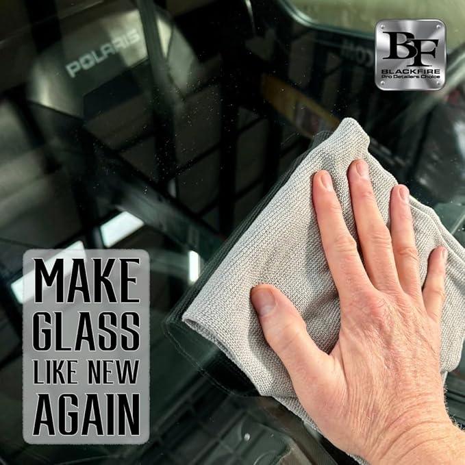 Blackfire Pro Detailers Choice Glass Cleaner | Streak-Free & Ammonia-Free Formula | Safe for Tinted Windows & Automotive Glass | BF-430 | 32 oz Spray Bottle - NeatNest