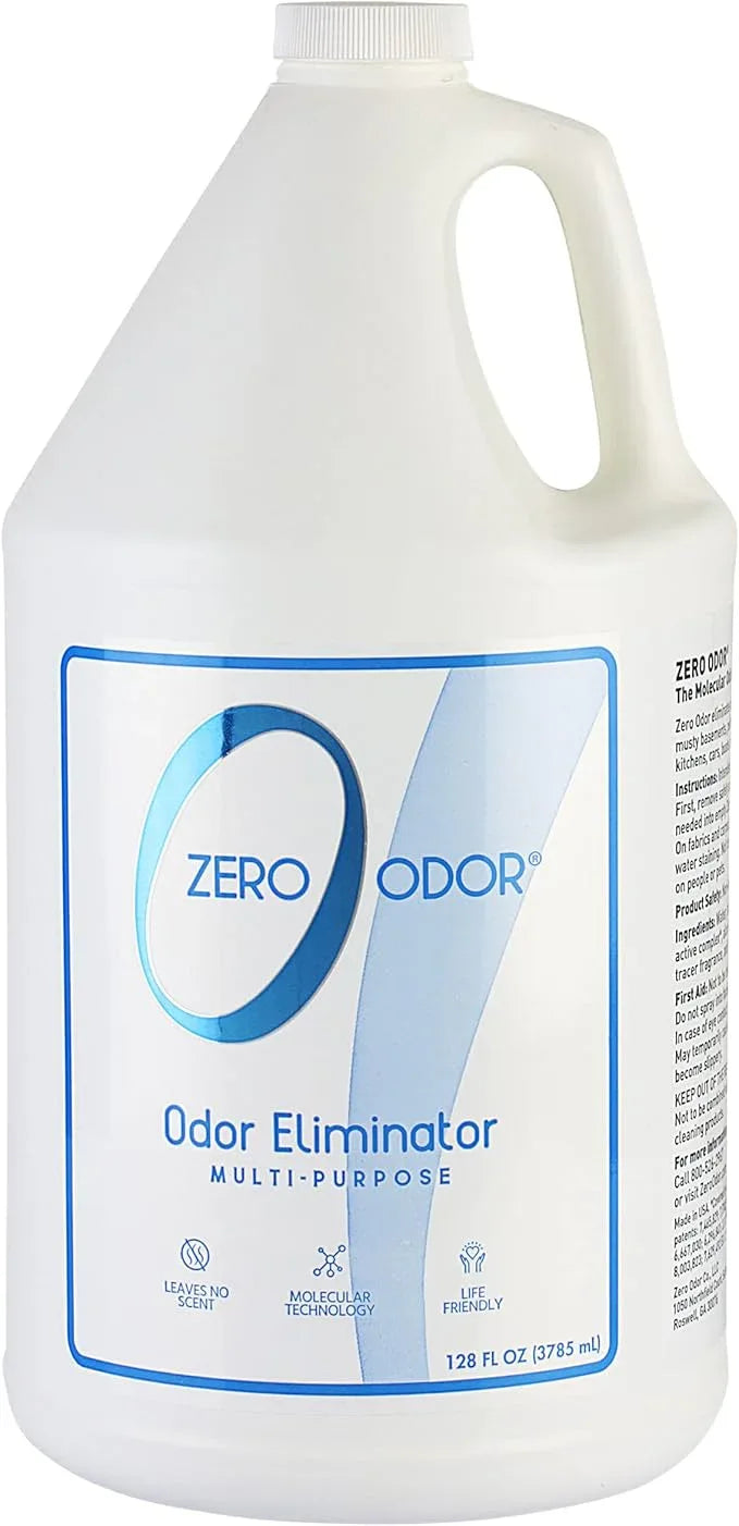 Zero Odor - Multi-Purpose Strong Odor Eliminator for Home, Office, Car, Bathroom, Hotel, Room Deodorizer, and Odor Neutralizer, 128oz Refill - NeatNest