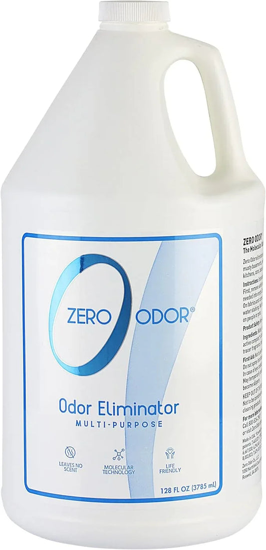 Zero Odor - Multi-Purpose Strong Odor Eliminator for Home, Office, Car, Bathroom, Hotel, Room Deodorizer, and Odor Neutralizer, 128oz Refill - NeatNest
