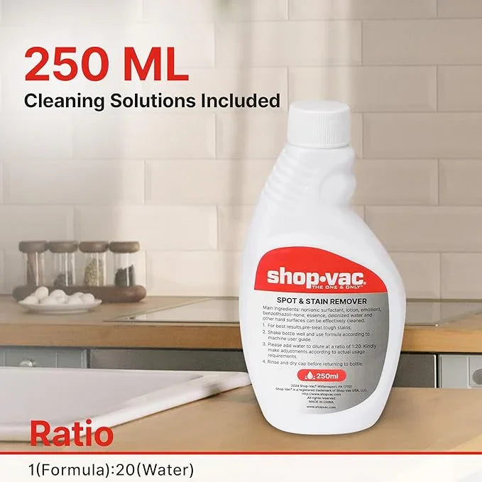 Shop-Vac Portable Carpet and Upholstery Cleaner Machine, Powerful Spot Cleaner for Pet Stains, Sofa, Rug, Mattress, Curtain and Window, Lightweight with One Cleaner Solutions - NeatNest