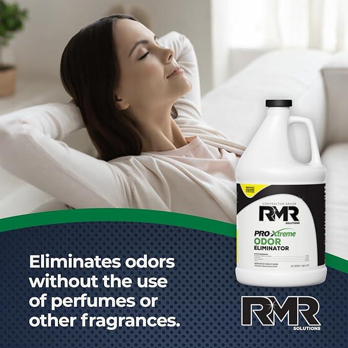 RMR PRO-Xtreme Odor Eliminator, Commercial-Strength Formula, Naturally Destroys Odors, Organic Solution, Tackles The Worst Odors, No Masking or Cover-Up Fragrances, Safe and Easy to Use, 1 Gallon - NeatNest