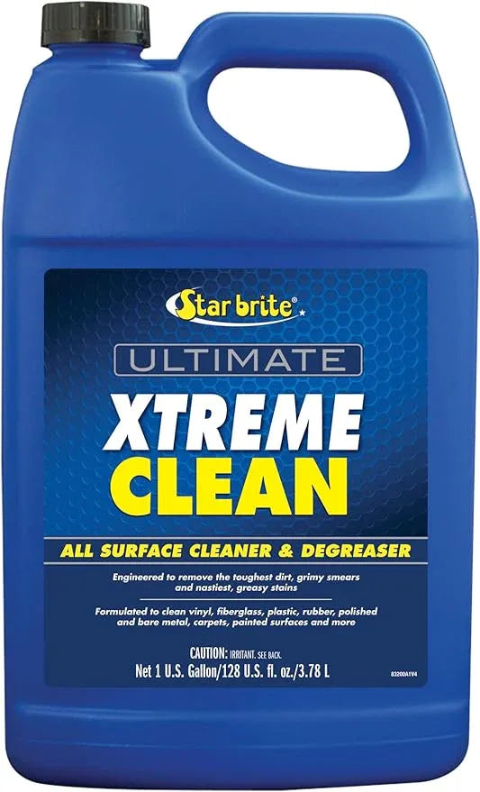 STAR BRITE Ultimate Xtreme Clean - High-Performance All-Surface Cleaner Degreaser, Ideal for Aluminum, Fiberglass, Plastic, Chrome, Stainless, Leather, and Rubber Surfaces - NeatNest