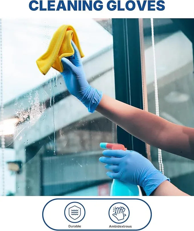 Schneider Vinyl Synthetic Exam Gloves, 4 Mil, Latex Free Disposable Gloves for Medical, Cooking, Cleaning, and Food Prep,1000 - NeatNest