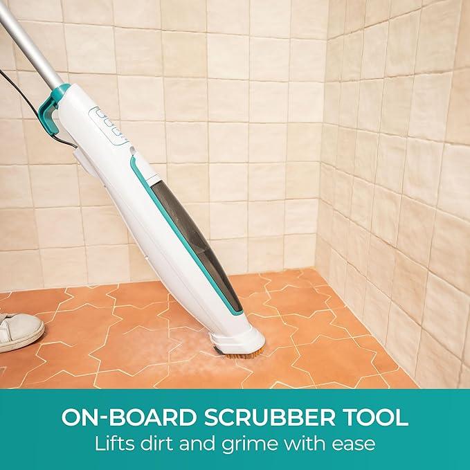 Kenmore SM2060 S200 Series Steam Mop for Floor Cleaning with Easy Scrubber & 2pcs Washable Pads, 2 Modes, Quick-Heating, Lightweight for Hardwood and Tile - NeatNest
