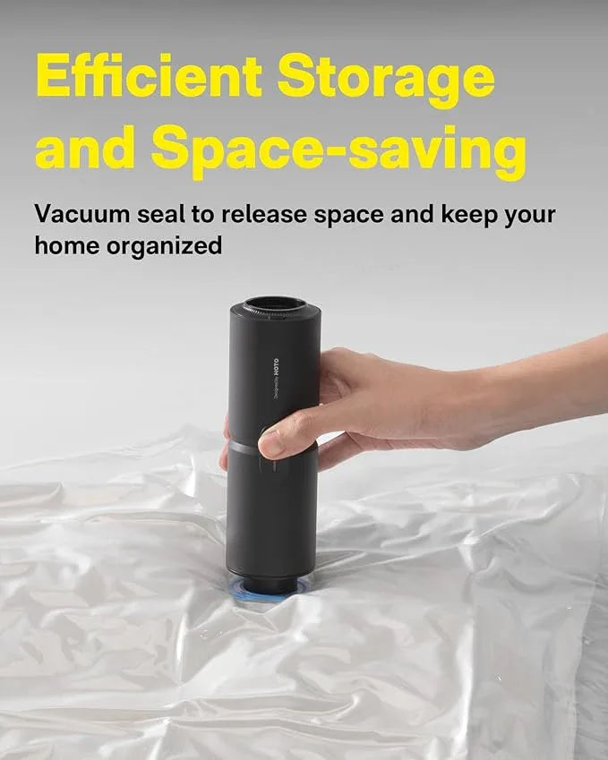 HOTO Handheld Vacuum Cleaner Cordless, Desk Vacuum Cleaner Compressed Electric Air Duster 15000Pa Suction, 4-in-1 Portable Vortex Vacuum Dust Buster Air Blower for Computer, Keyboard - NeatNest
